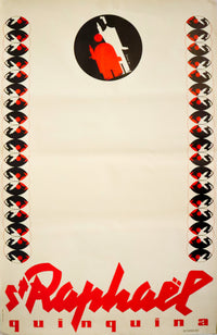 1959 French Alcohol Advertisement Poster, St Raphaël Quinquina - Charles Loupot